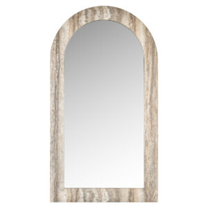 Miroir Calvo gris faux travertine Richmond Interiors