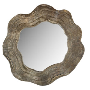 Alternative view of Miroir Elia gold Richmond Interiors