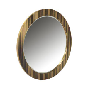 Alternative view of Miroir Ironville gold 86Ø Richmond Interiors