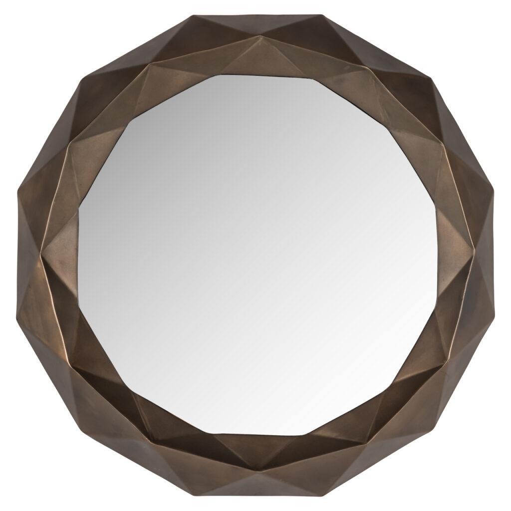 Miroir Jameli gold Richmond Interiors - Image 2
